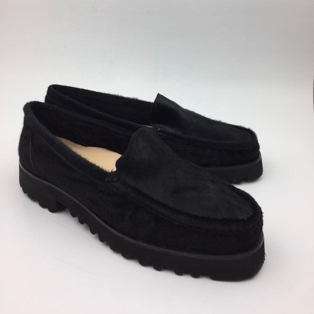 Ron white Rita Cozy Calf hair loafers sz 9.5 - Picture 3 of 8